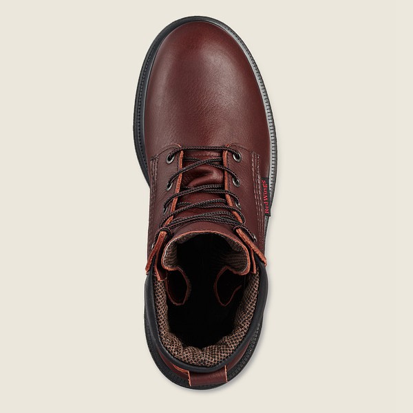 Red Wing Iş Botu Erkek - Supersole® 2.0 - 8-Inch Insulated Waterproof Soft Toe - Bordo - 75QILGXJA